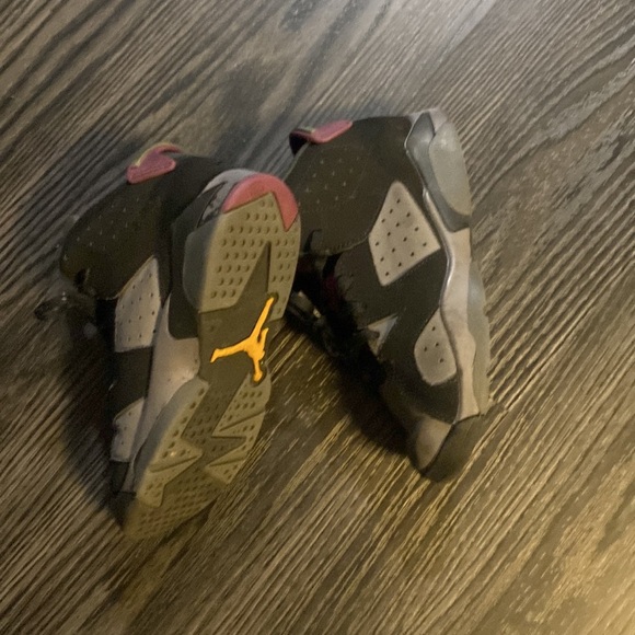 🍍 Nike Air Jordan 7 Retro Bordeaux Size 1.5Y🍍H-3 - Picture 4 of 4